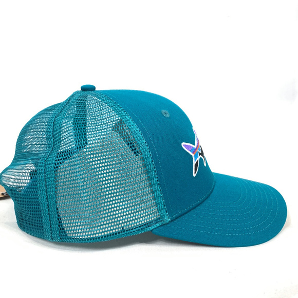 Patagonia Fitz Roy Tarpon Trucker Hat - Elwha Blue - Picture 3 of 7
